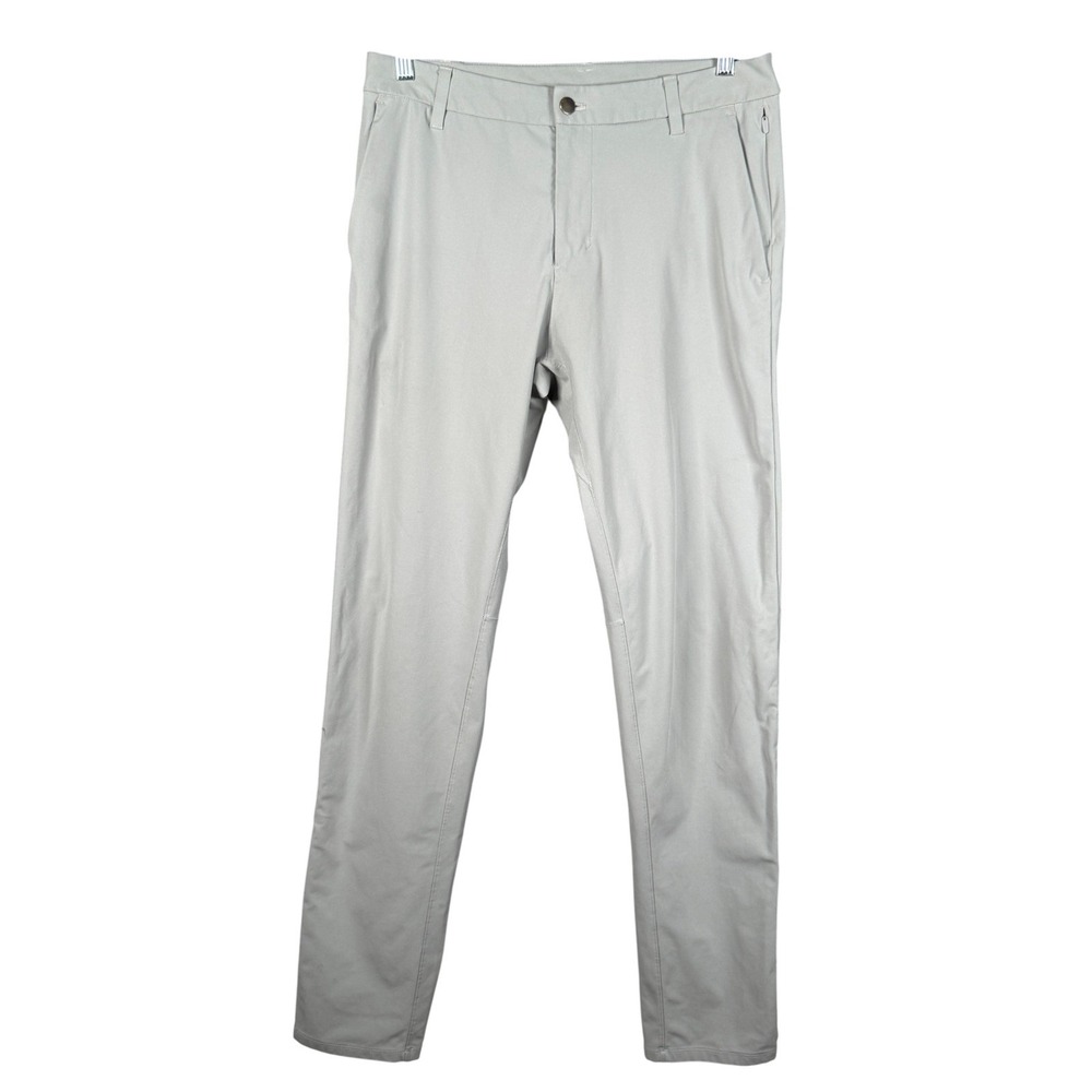 Lululemon Commission Pants Men's 32x34 Asphalt Gray Golf Performance M5AFE - Picture 2 of 16